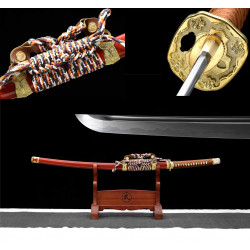 hand forged Japanese katana swords/functional/sharp/ 金装太刀/HW18