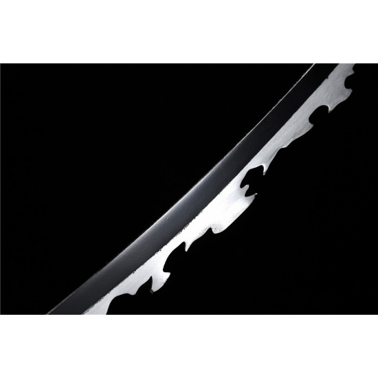 Longquan sword Handmade / Animation/anupdated  version/Demon Slayer/Hashibira Inosuke  ZS66
