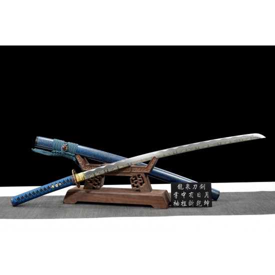 hand forged Japanese katana swords/functional/sharp/ 浮光/LW93