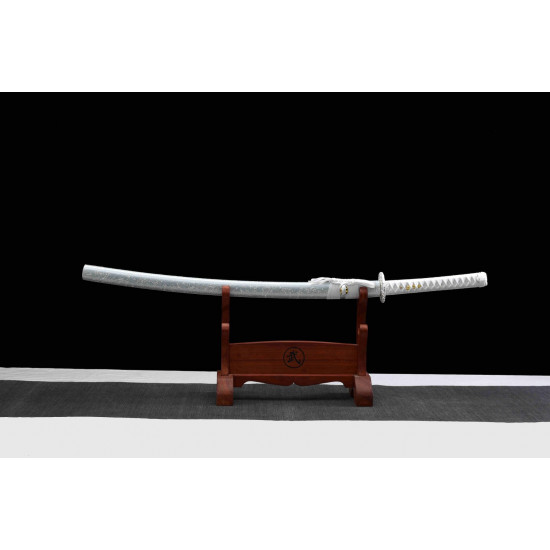 hand forged Japanese katana swords/functional/sharp/ 银龙/HW40