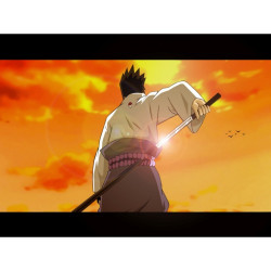 Black Sasuke sword Handmade / Animation/Normal version/NARUTO/Ama no Murakumo no Turugi/ ZS10