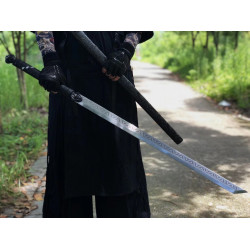 China sword Handmade /functional/sharp/ 暗黑龙魂/HH12