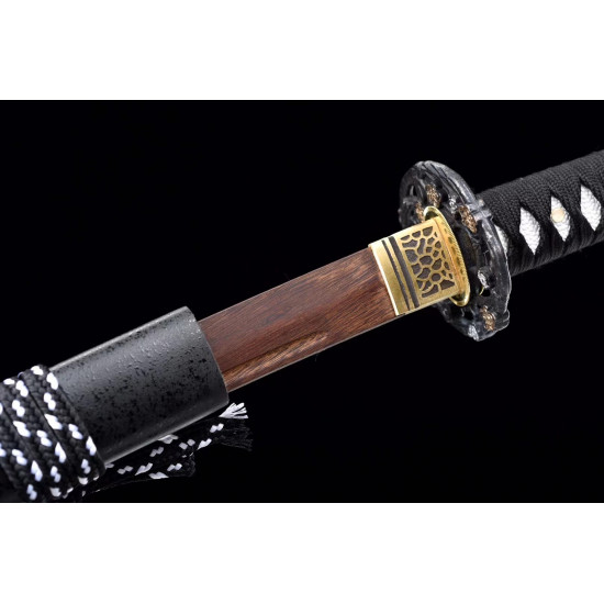 Wooden sword Handmade /functional/durable/ 梅花三弄/HH22