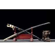 hand forged Japanese katana swords/functional/sharp/ 黑翼武士/HH40