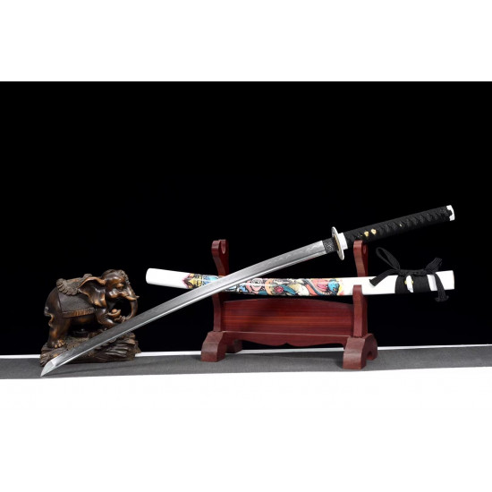 hand forged Japanese katana swords/functional/sharp/ 蛇狼君武士/HH83