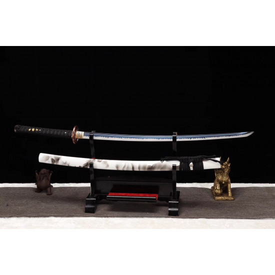 Masterpiece /hand forged Japanese katana swords/functional/sharp/ 寒菊武士/SS07