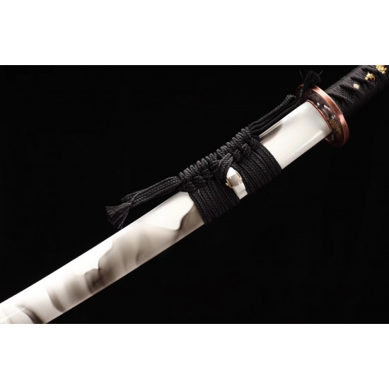 Masterpiece /hand forged Japanese katana swords/functional/sharp/ 寒菊武士/SS07