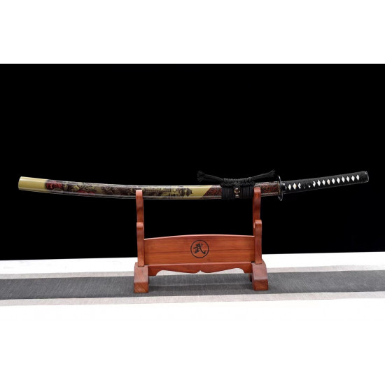 Wooden sword Handmade /functional/durable/ 鬼士/CC20