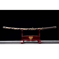 hand forged Japanese katana swords/functional/sharp/ 迷彩军刀/CC39