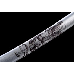 Short knife hand forged Japanese katana swords/functional/sharp/ 弑龙肋差/CC66