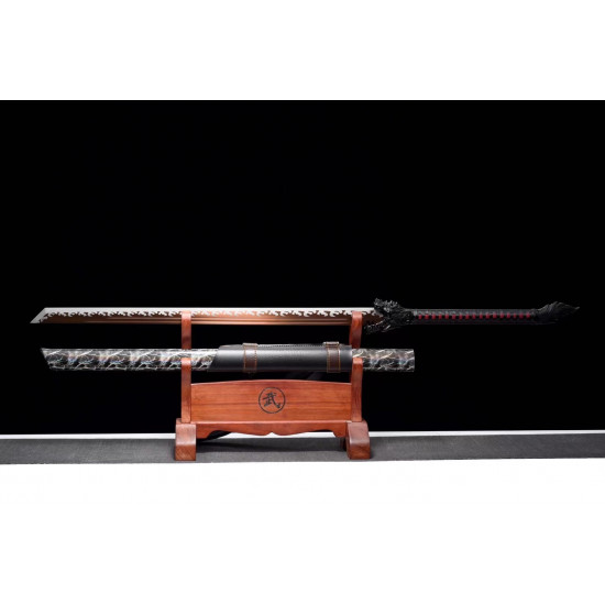 China sword Handmade /functional/sharp/ 烈焰狼魂/CC65