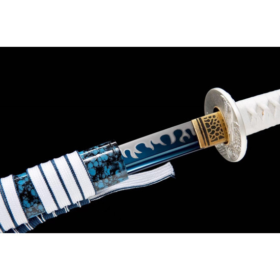 hand forged Japanese katana swords/functional/sharp/ 雪鹰领主/M01