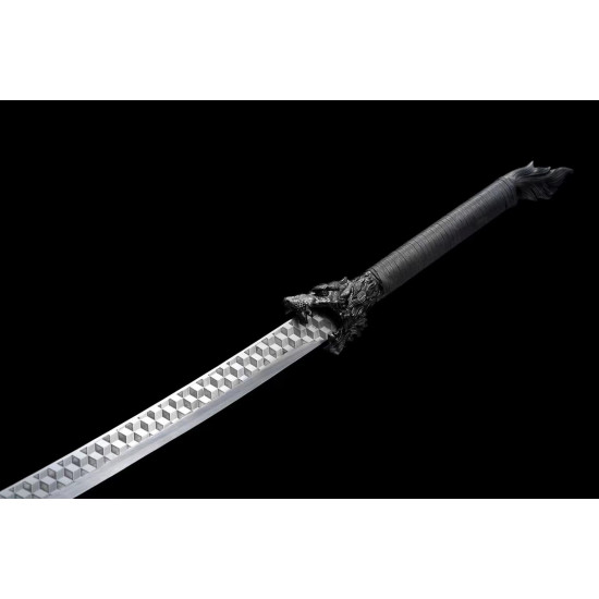 China sword Handmade /functional/sharp/ 狼啸/M04