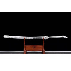 China sword Handmade /functional/sharp/ 雪狼弯刀/M05