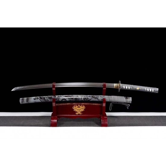 hand forged Japanese katana swords/functional/sharp/ 逍遥魂/M12