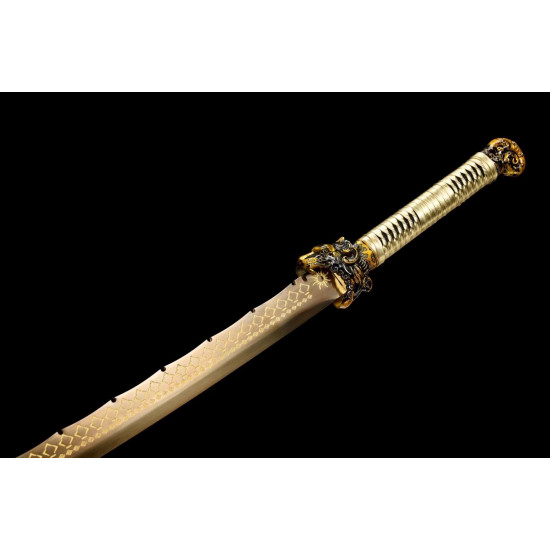 China sword Handmade /functional/sharp/ 五行之金/A33