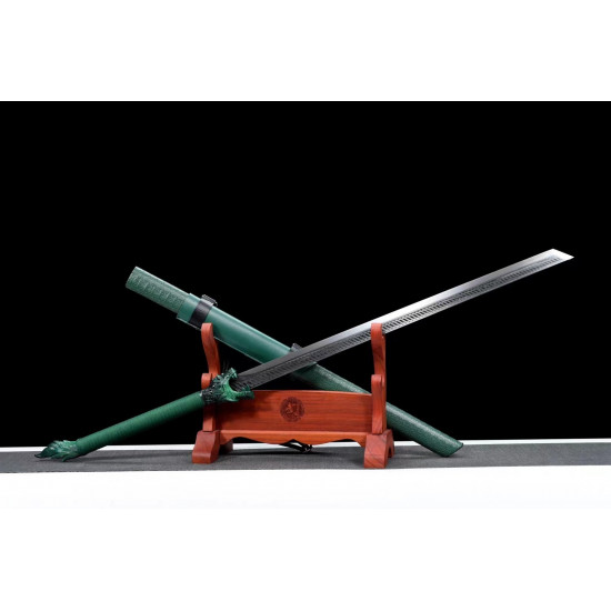 China sword Handmade /functional/sharp/ 狼影迷踪/003