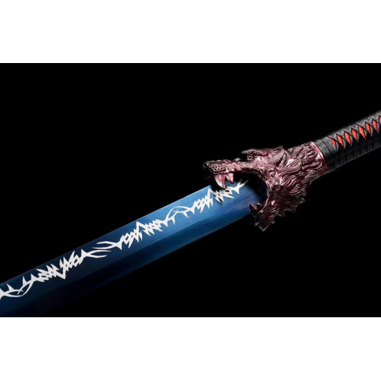 China sword Handmade /functional/sharp/ 噬月/008