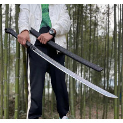 China sword Handmade /functional/sharp/ 木龙刀/B03