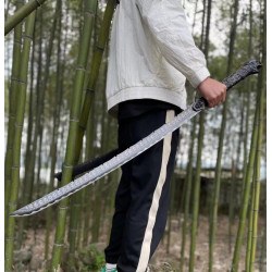 China sword Handmade /functional/sharp/ 木龙刀/B03