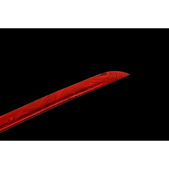 hand forged Japanese katana swords/functional/sharp/ 红焰/B02