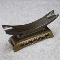 Chinese ivory rack ornaments base mahogany craft base black catalpa solid wood wishful frame/ 象牙架/G1