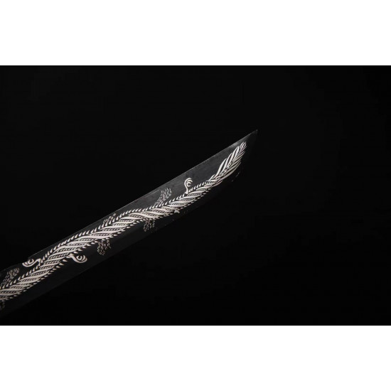 China sword Handmade /functional/sharp/ 双龙战狼/X01 China sword Handmade /functional/sharp/ 双龙战狼/X01