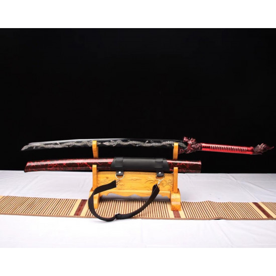 China sword Handmade /functional/sharp/ 双龙战狼/X01 China sword Handmade /functional/sharp/ 双龙战狼/X01