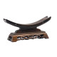 Chinese ivory rack ornaments base mahogany craft base black catalpa solid wood wishful frame/ 象牙架/G1