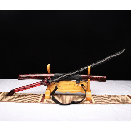 China sword Handmade /functional/sharp/ 双龙战狼/X01 China sword Handmade /functional/sharp/ 双龙战狼/X01