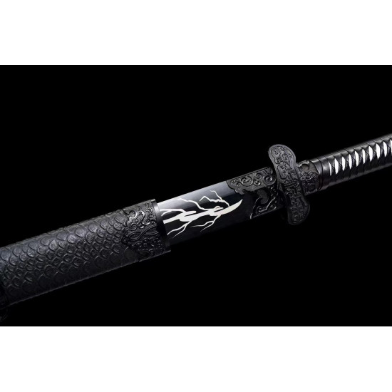China sword Handmade /functional/sharp/ 雷劫之刃/CC53