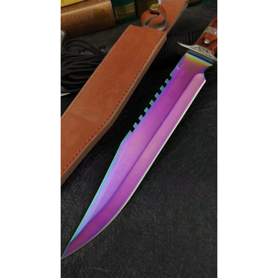 Battle knife Handmade /functional/sharp /紫光 K1