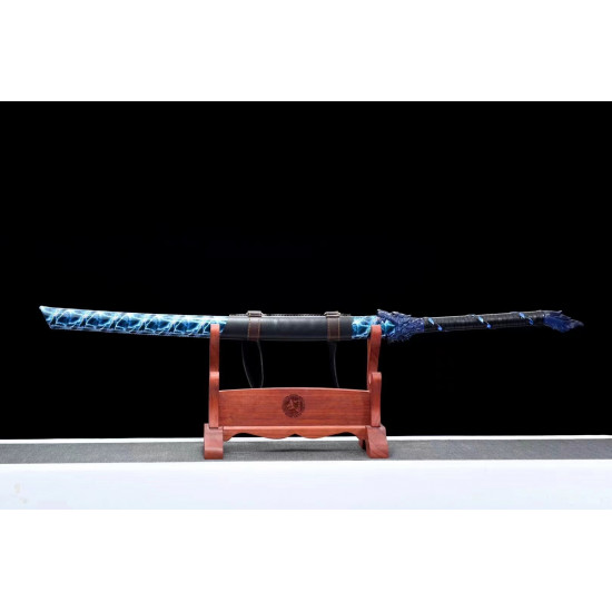 China sword Handmade /functional/sharp/ 极致电狼刀/K4
