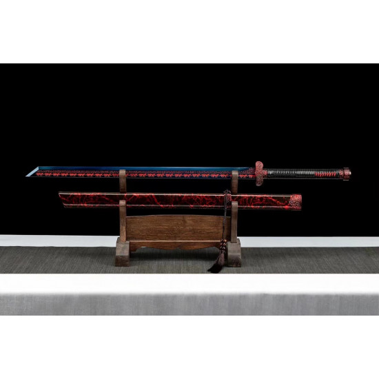 China sword Handmade /functional/sharp/ 业火/L15