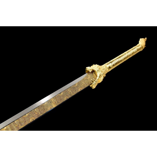 China sword Handmade /functional/sharp/ 烈阳焚天/L20