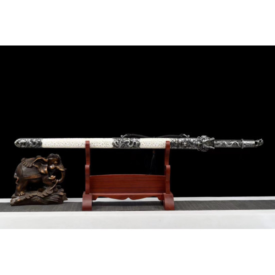 China sword Handmade /functional/sharp/ 龙王剑/D2