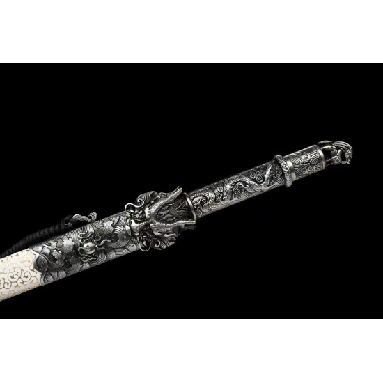 China sword Handmade /functional/sharp/ 龙王剑/D2