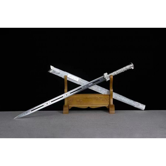 China sword Handmade /functional/sharp/ 龙魂汉剑/D3