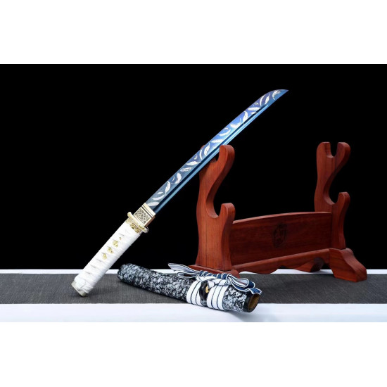 Short knife hand forged Japanese katana swords/functional/sharp/ 飞羽毛/D5