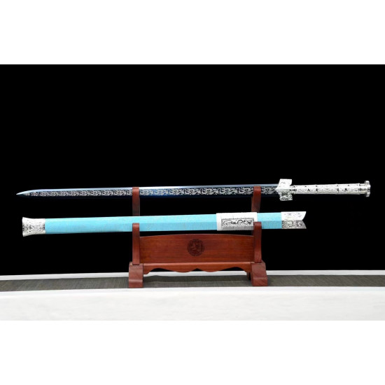 China sword Handmade /functional/sharp/ 玄冰汉剑/D17