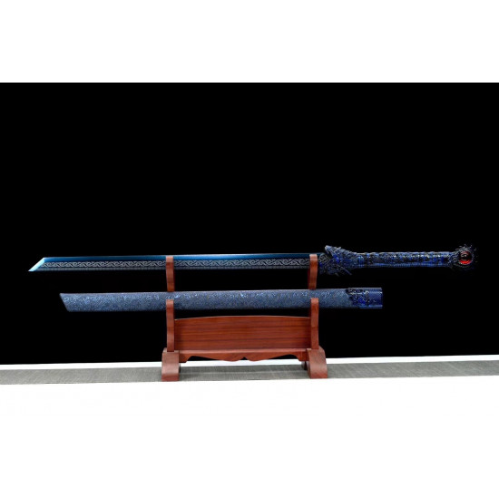 China sword Handmade /functional/sharp/ 篮焰/M16