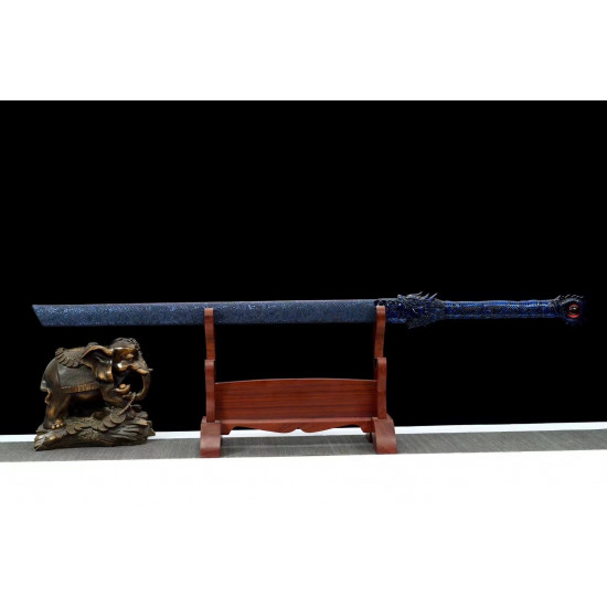 China sword Handmade /functional/sharp/ 篮焰/M16