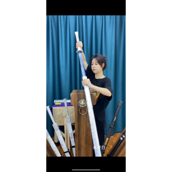 China sword Handmade /functional/sharp/ 白杀/P3