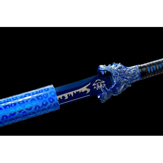 China sword Handmade /functional/sharp/ 决地战狼/P9