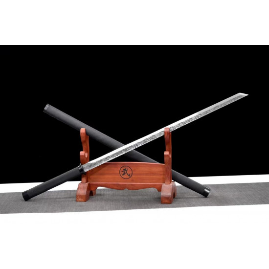China sword Handmade /functional/sharp/ 锤纹唐刀/P11