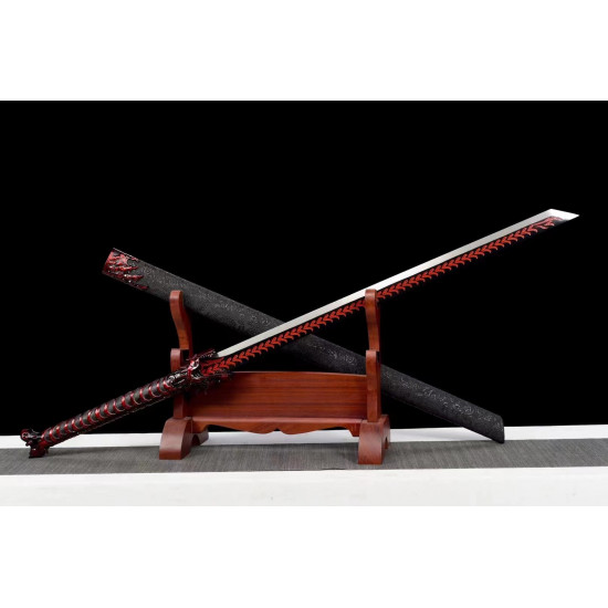 China sword Handmade /functional/sharp/ 赤血唐横刀/P4