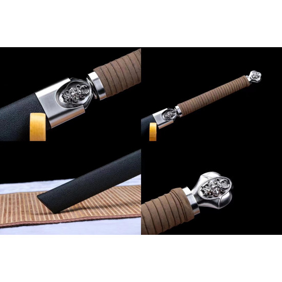China sword Handmade /functional/sharp/ 龙头唐横刀/P31