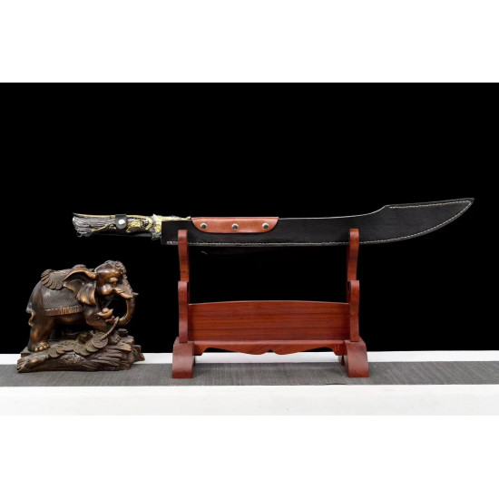 China sword Handmade /functional/sharp/ 牛尾刀/P64