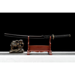 hand forged Japanese katana swords/functional/sharp/ 黑泽武士/T3