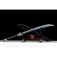 China sword Handmade /functional/sharp/ 龙翎马刀/K11